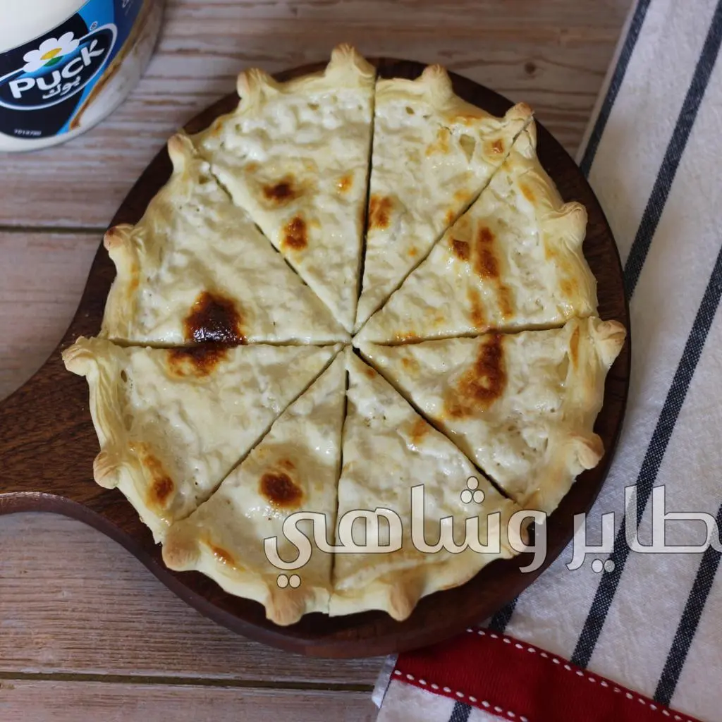 منقوشة جبن سائل